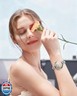 Miimall Metal Band Compatible for Garmin Lily 2/2 Active Bands for Women, Lightweight, Slim Luxury Stainless Steel Replacement Strap Bracelet Elegant Adjustable Wristband for Lily 2/2 Active, Silver