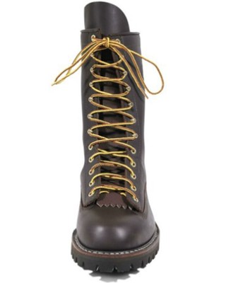 Pre-owned Whites White's Boot Men's Frontiersman 10' Lace-up Work Boot - Round Toe - Hs7805