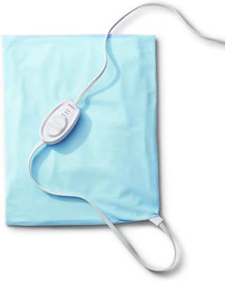 Sunbeam Heating Pad Standard Size Large, Light Blue 