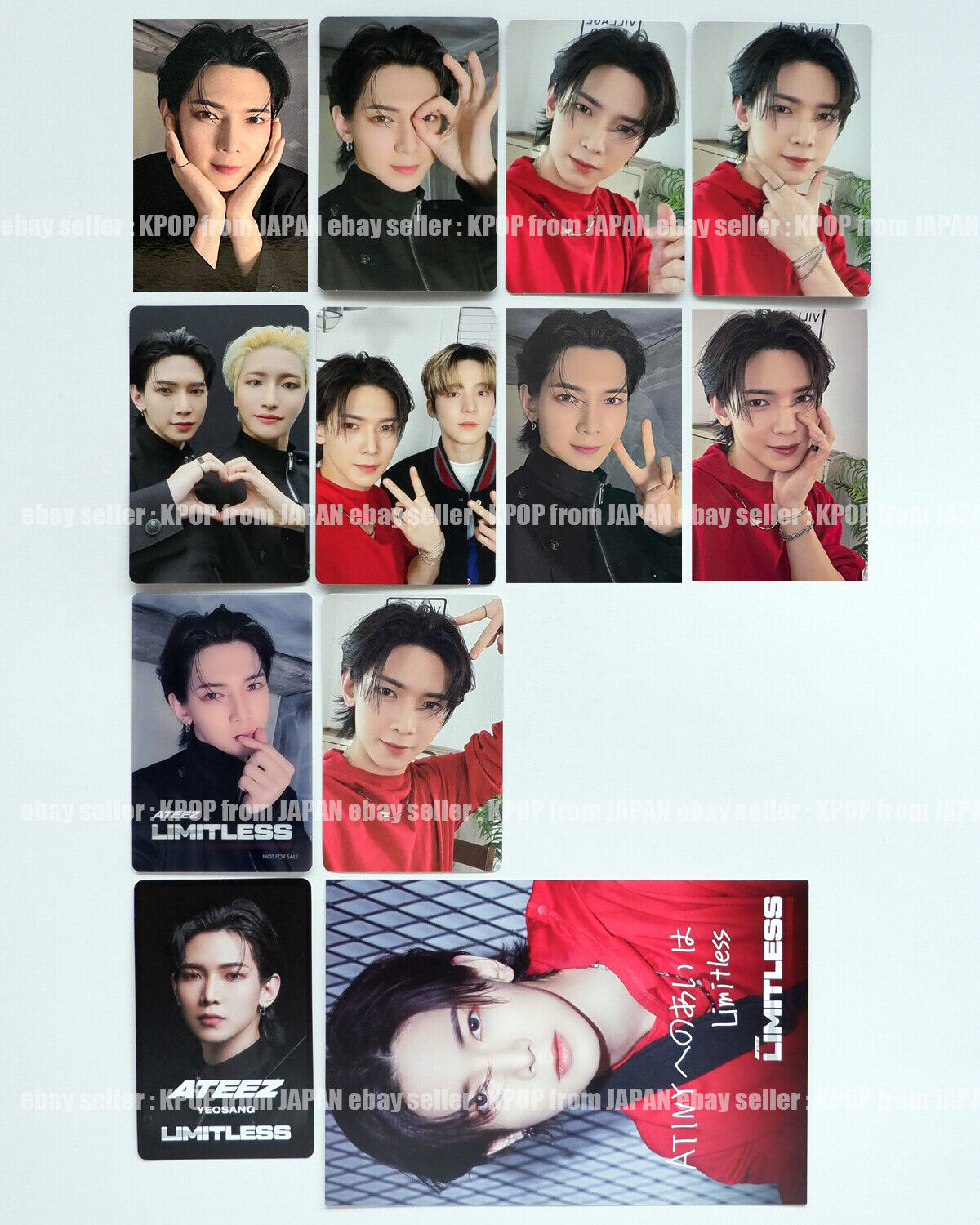 YEOSANG ATEEZ Limitless Official Photocard ATINY Tower YEOSANG ATEEZ Limitless Official Photocard ATINY Tower