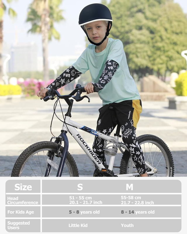 Kids Bike Helmet, 2 Size Adjustable for Children Ages 3-5-8-14 Year Old, Youth B