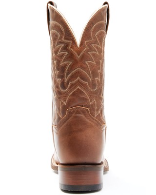 Pre-owned Dan Post Men's Dark Western Performance Boot - Broad Square Toe - Dp4960