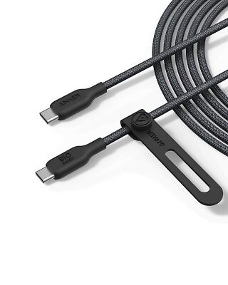 Anker 543 USB C to USB C Cable 240W Charging 10ft Bio-Nylon Cord for MacBook