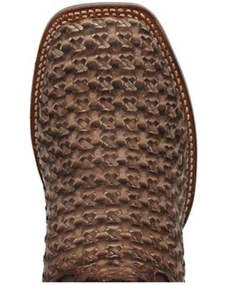 Pre-owned Dan Post Men's Stanley Western Performance Boot - Broad Square Toe - Dp4903 In Brown
