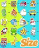 Apakkai 600 Pcs Cute Stickers for Kids, Water Bottle Stickers for Teens, Kawaii Vinyl Phone Laptop Skateboard Animal Waterproof Sticker, Bulk Aesthetic Sticker Packs for Boys Girls Teacher