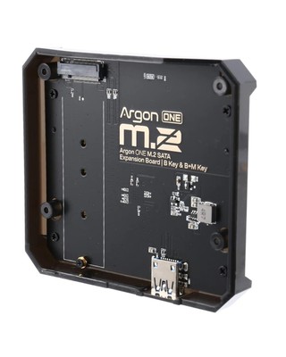 Argon ONE M.2 SATA Expansion Board for Raspberry Pi 4 | Supports B-Keys and B...