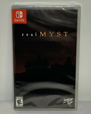 RealMyst Masterpiece Edition Nintendo Switch MYST Limited Run Games #063 - NEW!