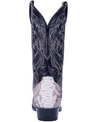 Pre-owned Dan Post Men's Manning Western Boot - Round Toe - Dp3036 In Python