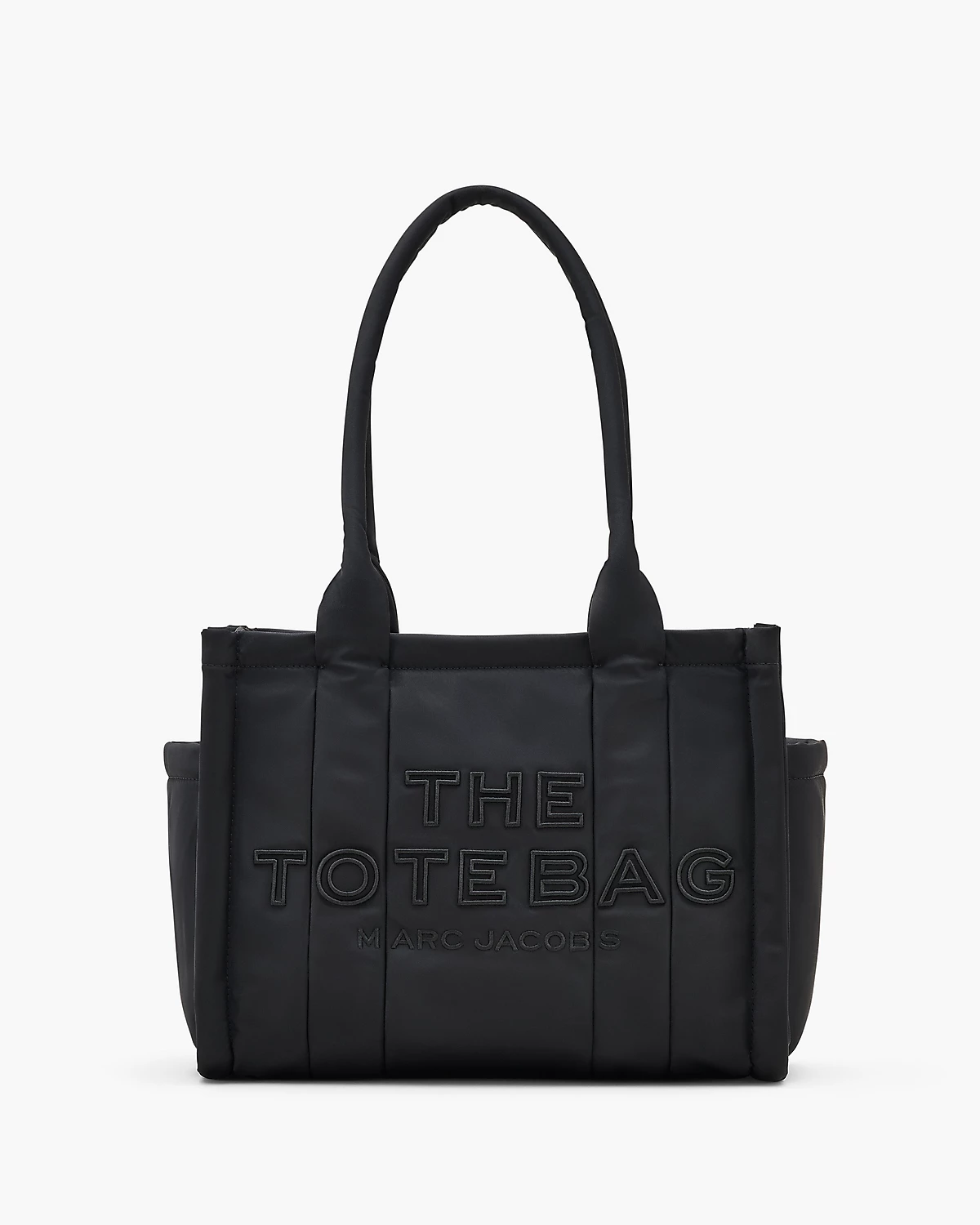 Marc Jacobs The Tote Bag Puffy Nylon Black Size Medium NEW