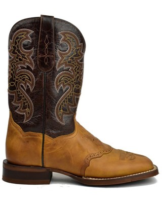 Pre-owned Dan Post Men's Rio Arriba Performance Western Boot - Broad Square Toe - Dp4915 In Brown