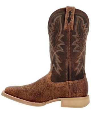 Pre-owned Durango Men's Rebel Pro Lite Western Boot - Broad Square Toe - Ddb0357 In Brown