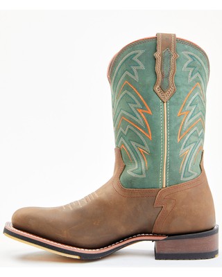 Pre-owned Dan Post Men's Arrowhead Western Performance Boot - Broad Square Toe - Dp6012 In Brown