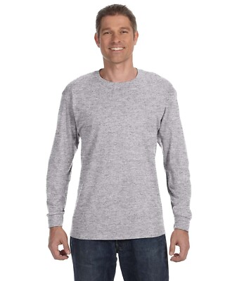 Gildan Cotton Long Sleeve T Shirt Mens Blank Casual Plain Sports T-Shirt - G540