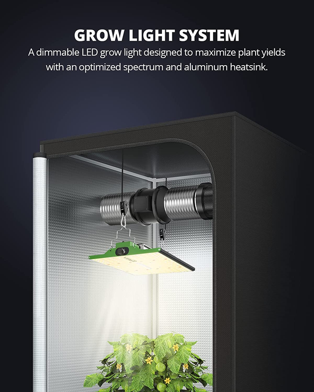 P1000 LED Grow Light with Samsung LM301B Diodes & Dimmable Lighting Full Spectru