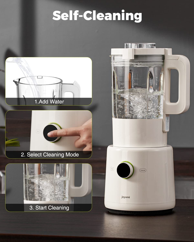 56OZ Multi-Function Countertop Blender Smoothies Milk Soup Maker Soy Almond
