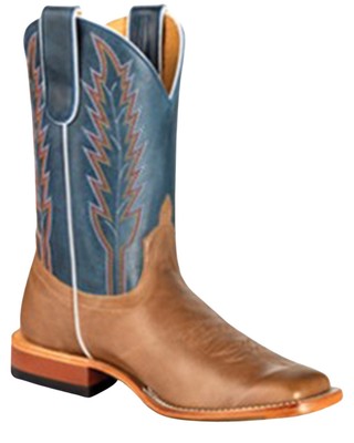 Pre-owned Macie Bean Women's A Square Deal Western Boot - Broad Square Toe - M9170 In Brown