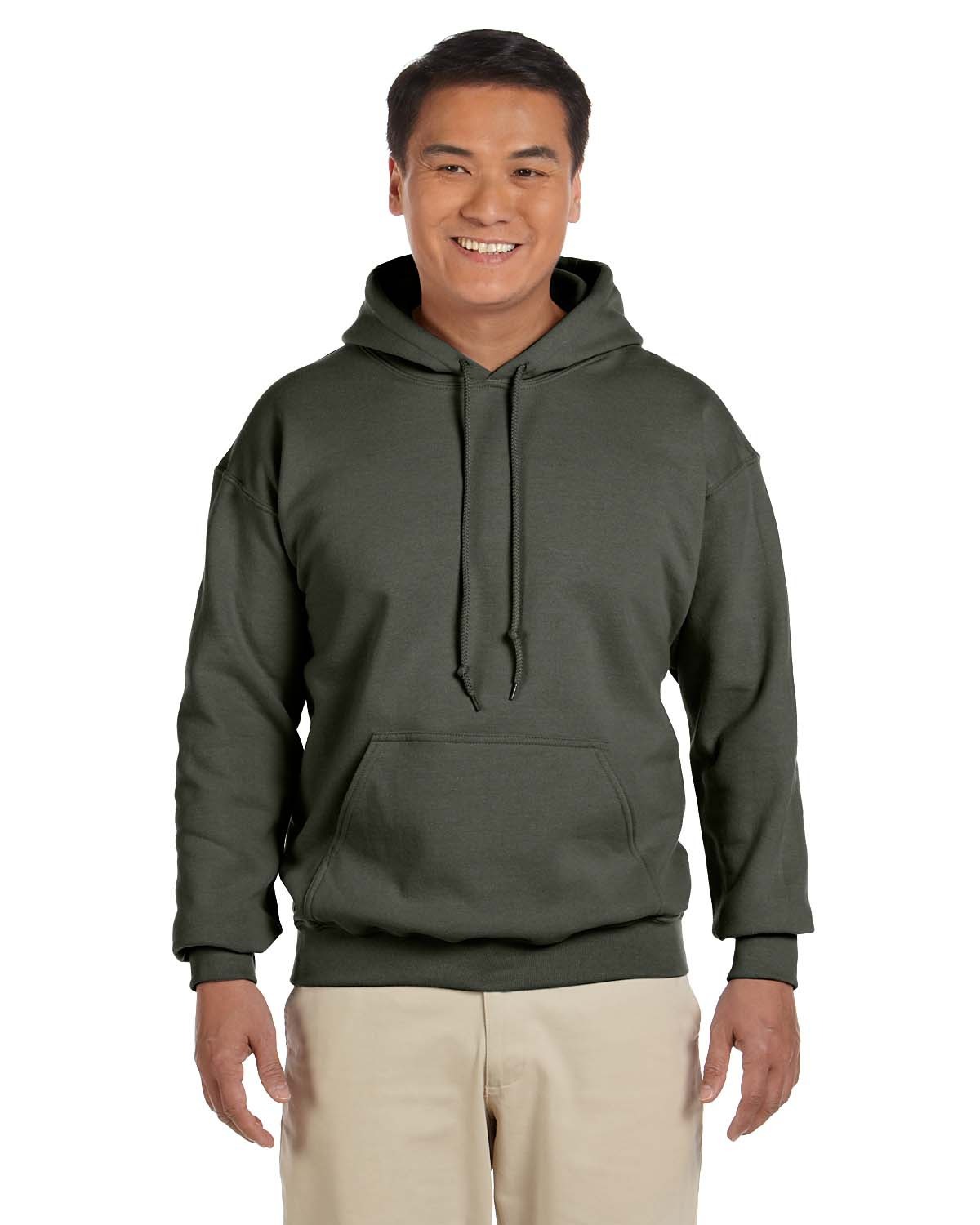 Pre-owned Gildan 24 Custom Screen Printed Personalized Pull Over Hoodies,  Fast Service In Multicolor