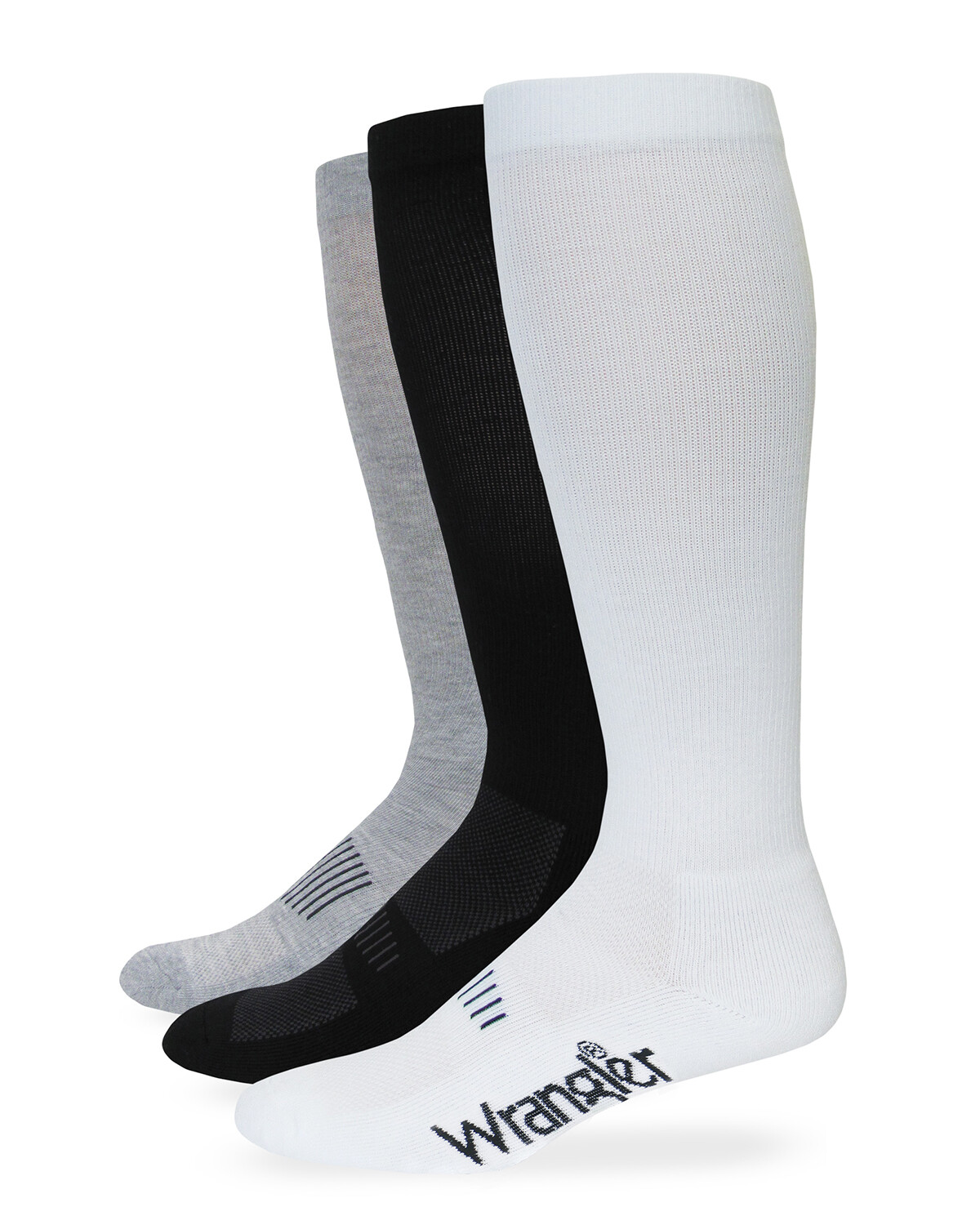 Wrangler Mens Ultra Dri Seamless Toe Western Boot Socks 3 Pair Pack eBay