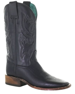 Pre-owned Corral Boots Corral Women's Embroidery Western Boot - Square Toe - A3913 10 1/2 M In Black