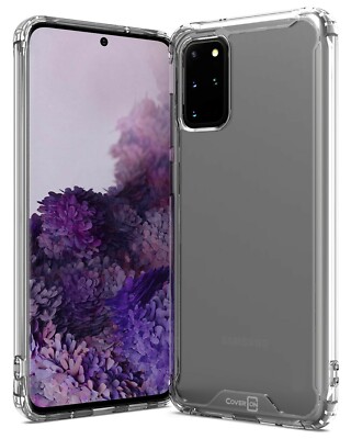 For Samsung Galaxy S20 Plus Case Clear Hard Slim Protective Phone Cover