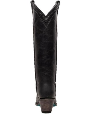 Pre-owned Lane Women's Everyday Emma Western Boot - Medium Toe - Lb0471f 6 M In Black