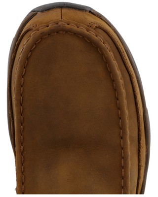 Pre-owned Twisted X Men's Waterproof Pull On Work Boot - Composite Toe - Mhkbcw1 In Brown
