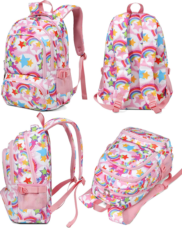 Kids Backpack for Girls Boys Elementary School Bags for Kindergarten Primary Wat