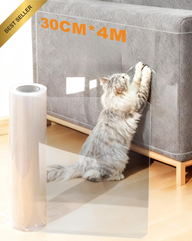 Anti Cat Scratch Furniture Protector - 400X30Cm Couch Protectors from Cat Claws,