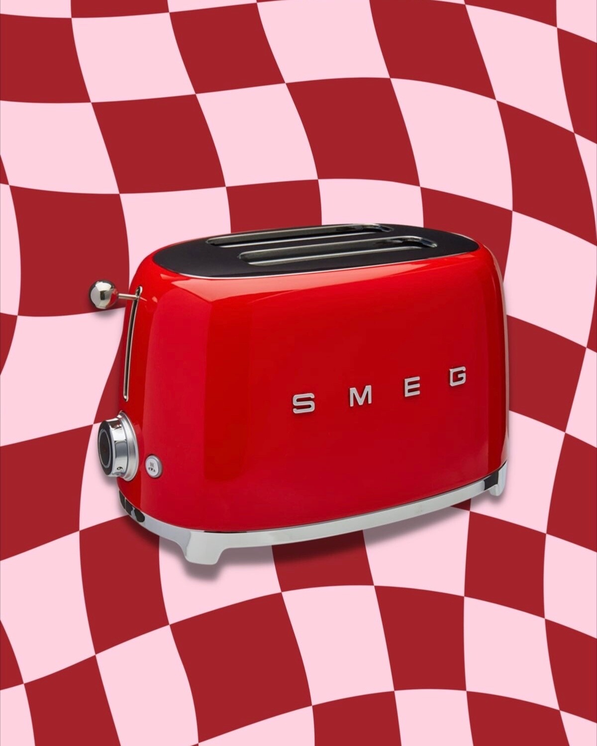 スメッグSMEGトースターレッド SMEG トースター【Red】