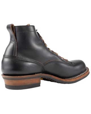 Pre-owned Whites White's Boot Men's C350 Cutter Work Boot - Round Toe - C350ltt-mv-dsblk