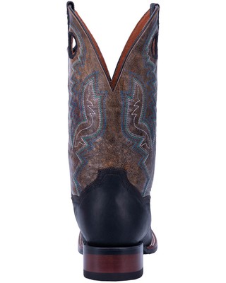 Pre-owned Dan Post Men's Deuce Western Performance Boot - Broad Square Toe - Dp4558 In Brown