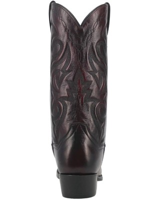 Pre-owned Dan Post Men's Mignon Western Boot - Round Toe - Dp2112r 17 D In Black