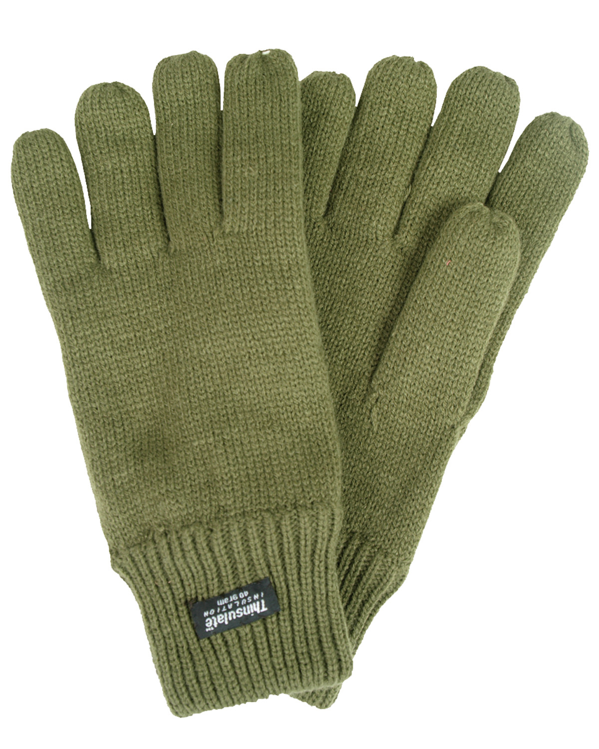 MilTec Full Finger Lined Winter Thinsulate Knitted Thermal Gloves eBay
