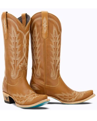 Pre-owned Lane Women's Lexington Western Boot - Snip Toe - Lb0488h 11 M In Brown