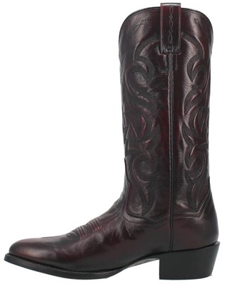Pre-owned Dan Post Men's Mignon Western Boot - Round Toe - Dp2112r 17 D In Black
