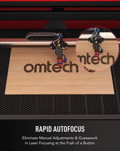 OMTech 100W 24x40 CO2 Laser Engraver with CW-5000 Water Chiller Cutting Machine