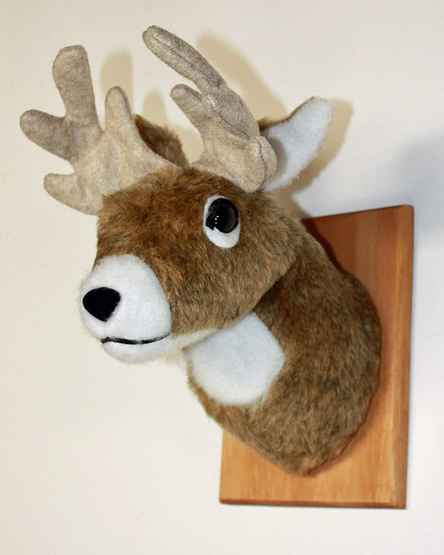 Plush Deer Head 