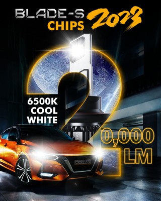 AUXBEAM H13 9008 LED Headlight Bulbs Kit High Low Beam Super Bright Canbus 6500K