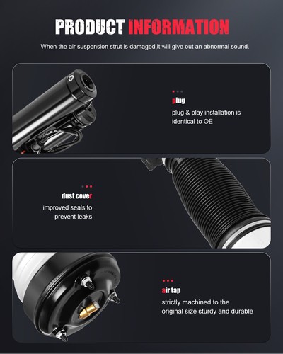 4PCS Front & Rear Air Suspension Shock Strut For Mercedes W220 S430 S500 S65 AMG