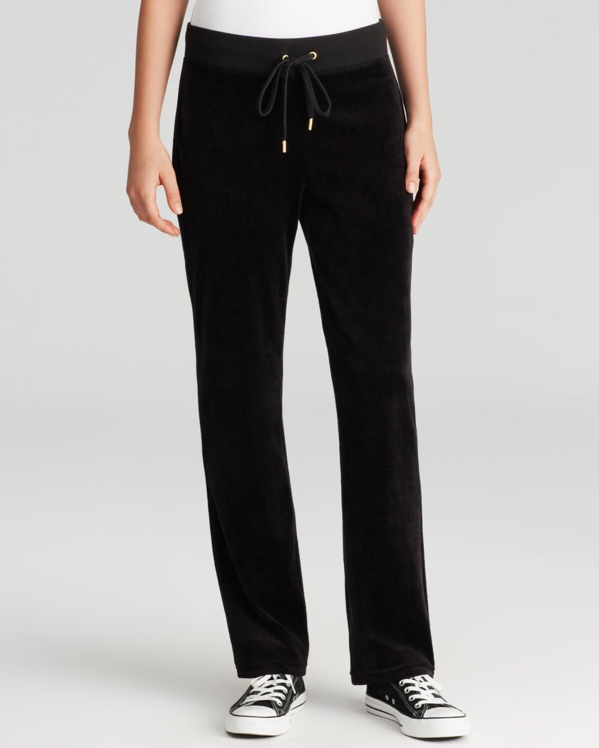 Two By Vince Camuto 144198 Women's Velour Casual Black Pants Sz 2X