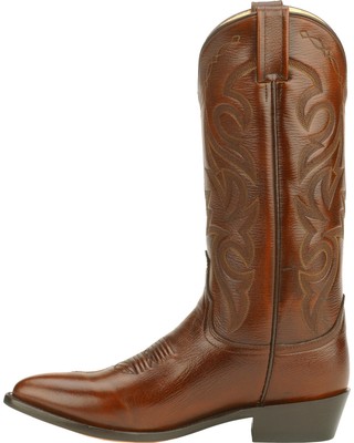Pre-owned Dan Post Smooth Leather Boot - Round Toe - Dp2110j In Black