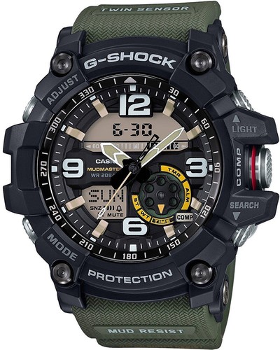 Pre-owned Casio G-shock Gg-1000-1a3jf Mudmaster Men Watch In Box