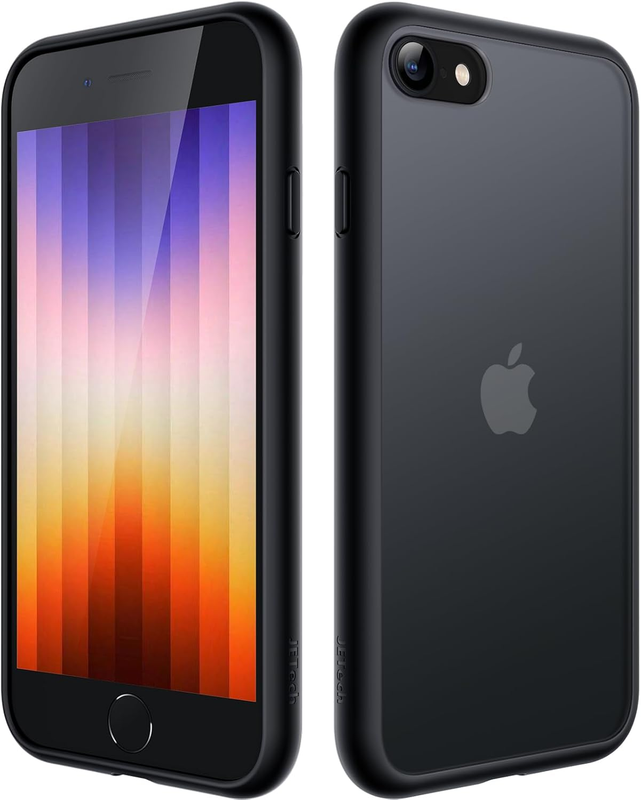 Matte Case for iPhone SE 3/2 (2022/2020), iPhone 8/7, 4.7-Inch, Shockproof Milit