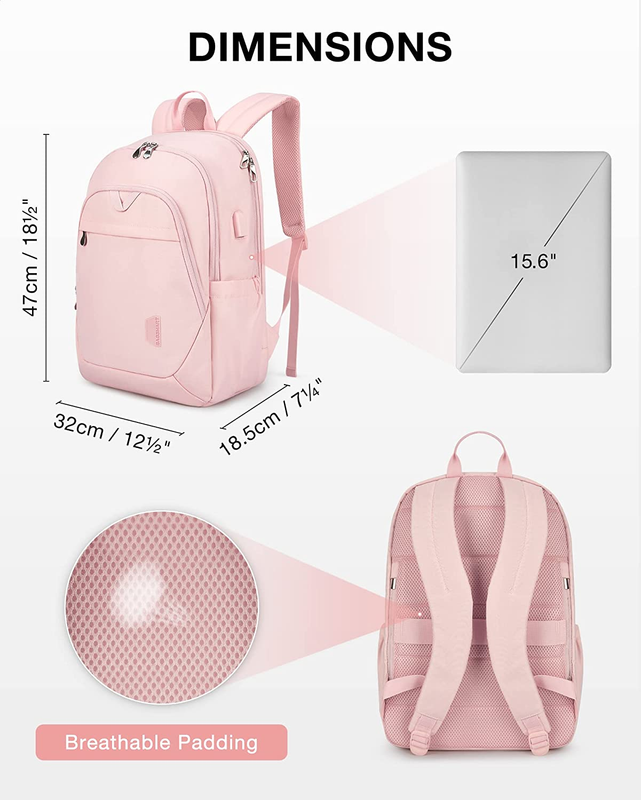 Laptop Backpack for Women Travel Backpack  15 6 Inch