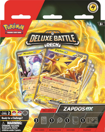 Pokemon TCG: Deluxe Battle Deck: Zapdos Ex