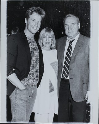 John Allen Nelson, Marilyn Tenser, Mark Tenser ORIGINAL PHOTO HOLLYWOOD Candid