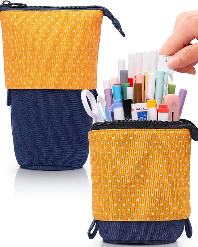 Case,  Stand Up Pencil Case,  Pen Pouch, Telescopic Pencil Holder