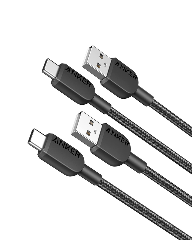 USB A to USB C Cable, Charger Cord (2 Pack, 3FT), for Samsung Galaxy Note 10/S10