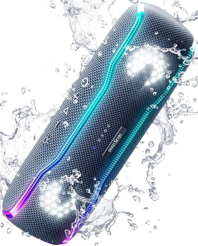 Portable Bluetooth Speaker, IPX7 Waterproof Wireless Speaker