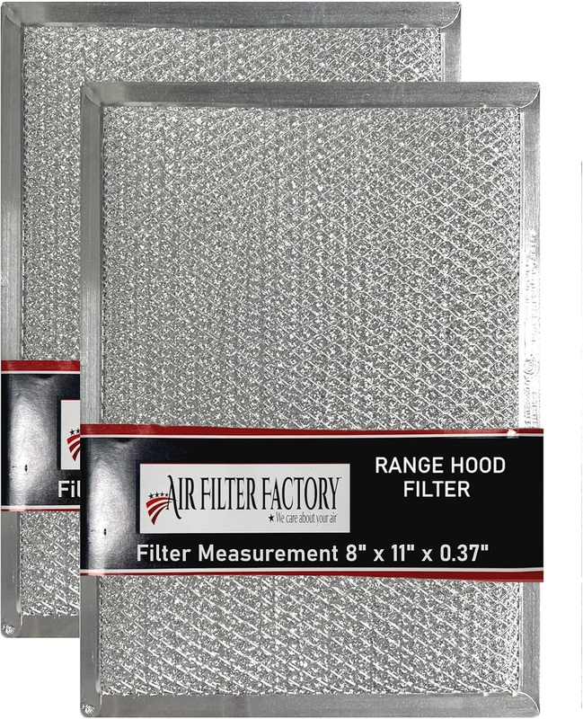 Range Hood Filter 8X11X0.37 for Broan Nutone Vent Grease Mesh 2-Pack